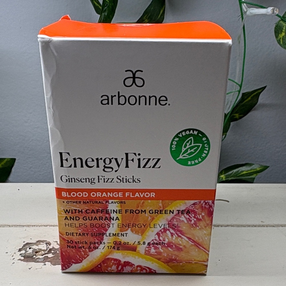 Arbonne EnergyFizz Sticks - blood 🩸 orange 🍊